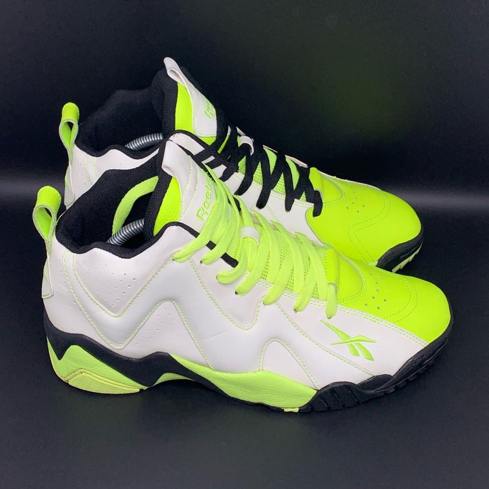 Reebok Kamikaze II “Glow”Mid Shoes Men’s Sz 10‎